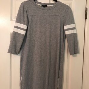 J. Crew Athletic Sweatshirt Dress